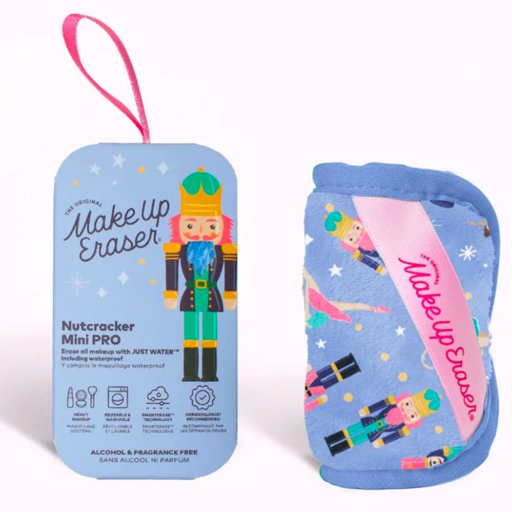 MAKEUP ERASER Nutcracker Mini PRO Ornament Gift